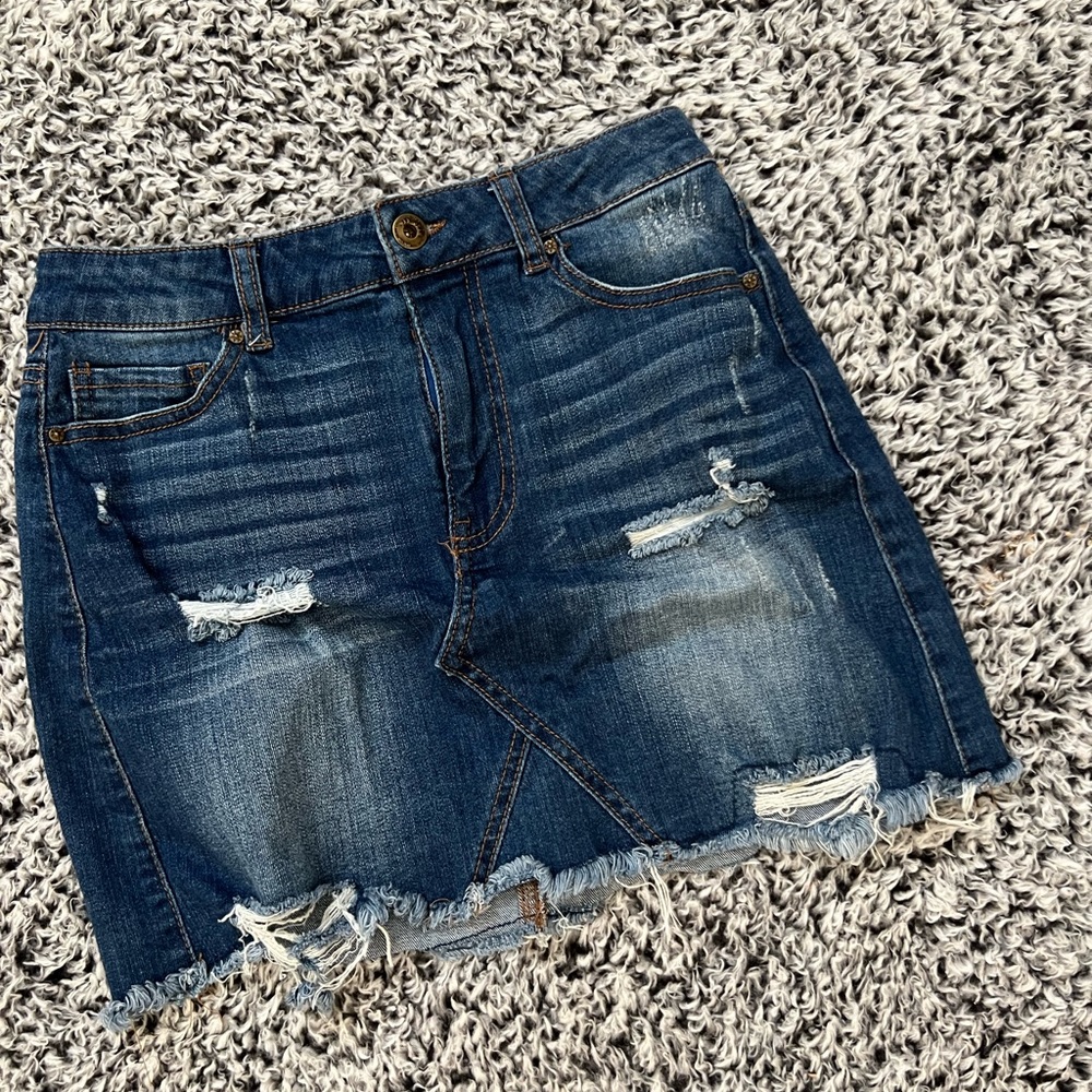 Wax Jean skirt size Small